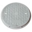 Steel Fiber Reinforced Concrete Gray FRP Manhole Cover