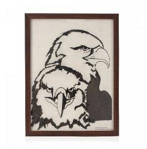 Eagles Wall Hanging Painting