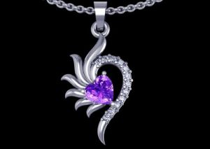 Fashionable Silver Pendant