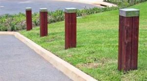 Wood Timber Bollards