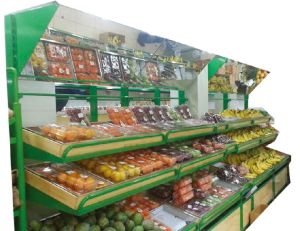 vegetable display rack