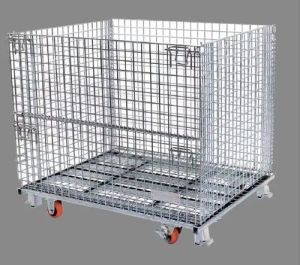 Wheel Wire Mesh Bin Trolley