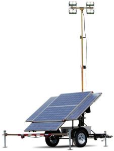 Solar Mobile Lighting Tower