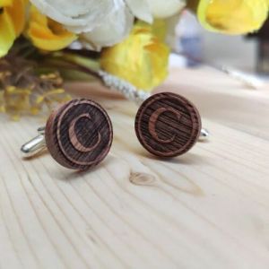 Wooden Cufflinks