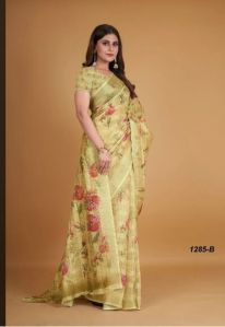 Jute Cotton Saree