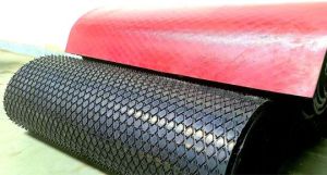 Diamond Groove Lagging Rubber Sheets