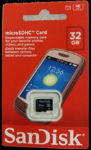 SanDisk 32 GB Memory Card