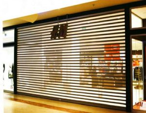 perforated rolling shutter