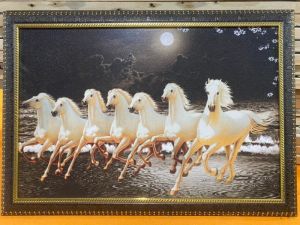 Horses wall frame