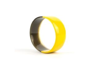 Resin & horn bangle