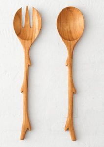 wooden cutlery