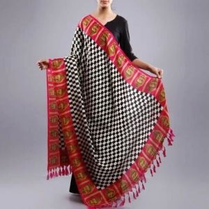 printed dupatta