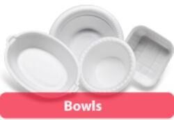 Disposable thermocol bowls