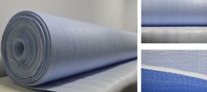 Floor Guard Foam Sheet Roll - 3 Layer (Blue Checks)