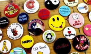 Button Round Badges