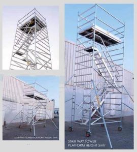 scaffolding tower