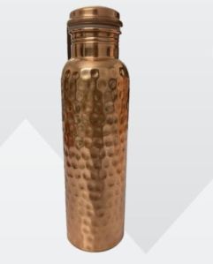 Hammered Copper Water Bottle