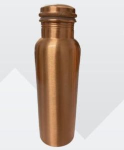 1 Ltr Plain Copper Water Bottle