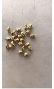 Faceted Brass Beads