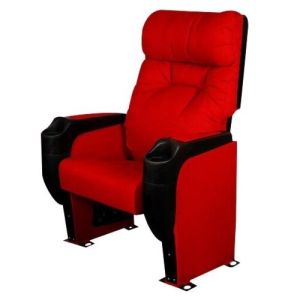 Red Metal Molded Cinema Chair