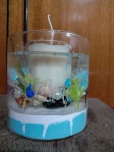 Decorative Gel Wax Candles