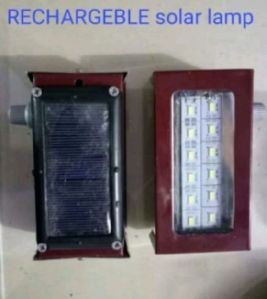 Rechargeable Solar lamp