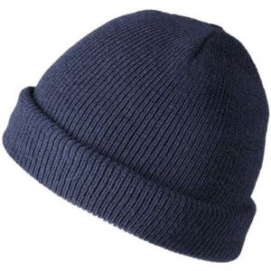 Blue Woolen Cap