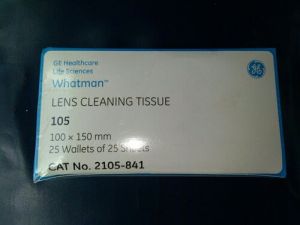 lens cleaning tissue