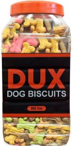 dux puppy coloured biscuits