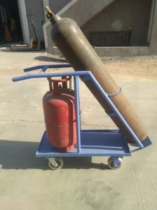 Double Gas Cylinder Trolley