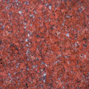 red marble stone