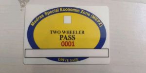 Two Wheeler Removable Pass Sticker