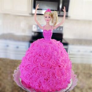 Strawberry Flavor Doll cake