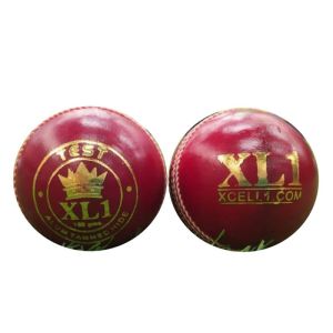 XL 1 Test Red Leather Ball