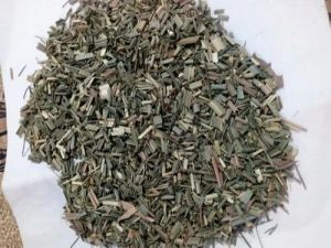 Dried lemongrass leaves