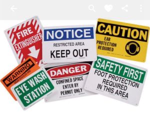 Industrial Safety Signs