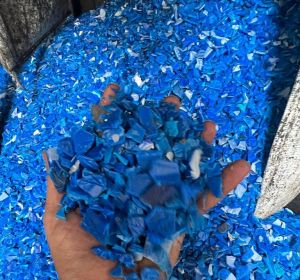 HDPE BLUE REGRINDING