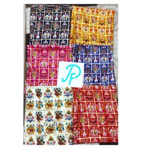 rayon dress patola fabric