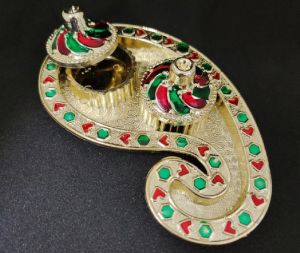 acrylic haldi kumkum box