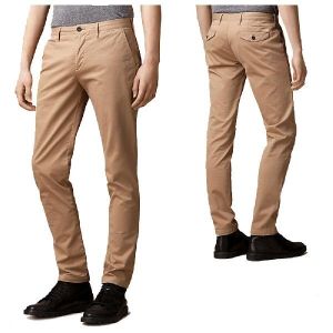 Mens Cotton Casual Trousers