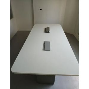 Office White Conference Table