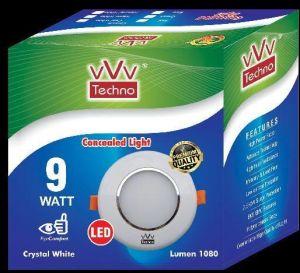 9W LED Concealed Light