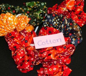 Cotton printed Hair Scrunchies