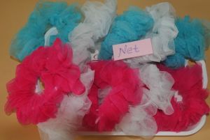 Net plain Hair Scrunchies