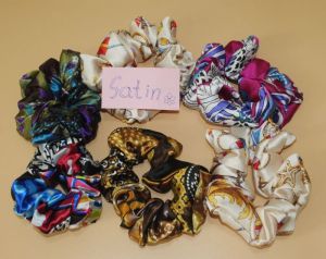 Satin Hair Scrunchies