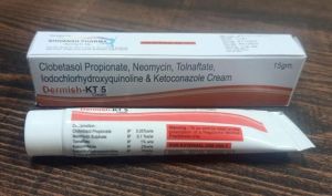 Clobetasol Propionate, Neomycin, Tolnaftate, Lodochlorhydroxyquinoline and Ketoconazole Cream