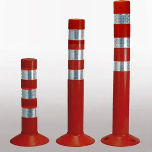 Red PVC Flexible Spring Post