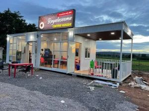 Portable Container Coffee Shop