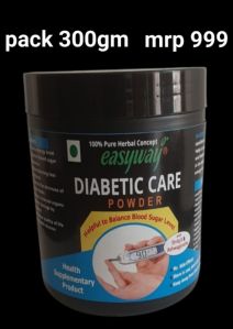 Diabetic care powder