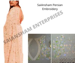 Embroidered Saree